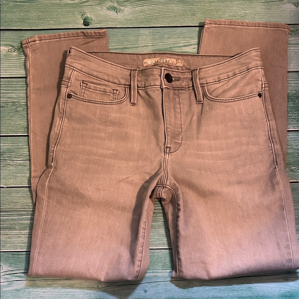 Athleta Women's Ankle Jeans in Gray